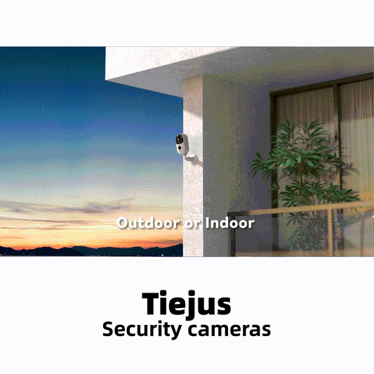 ZUMIMALL APP Battery Powered 2.4G WiFi Outdoor Camera-Q6