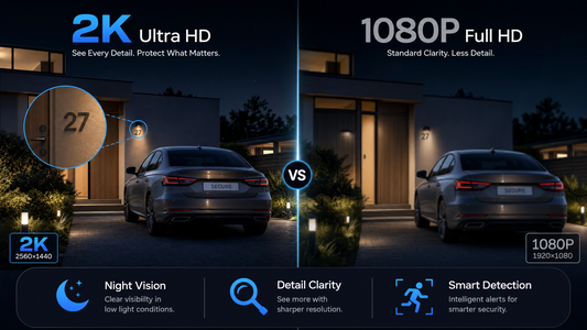 2K vs 1080P Security Cameras: Is the Upgrade Worth It?