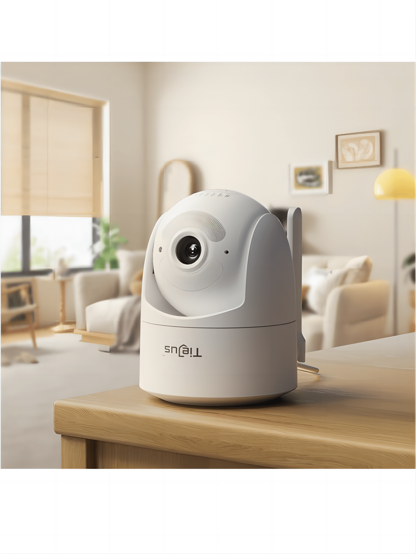 Tiejus  24/7 Recording 5G WiFi  360°PTZ auto tracking security Camera-MA3( Plug in)